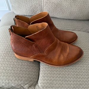 Kork-Ease Brown Ankle Boots